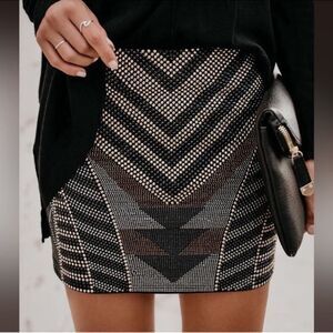 Beautiful  skirt geometric  Size Small
